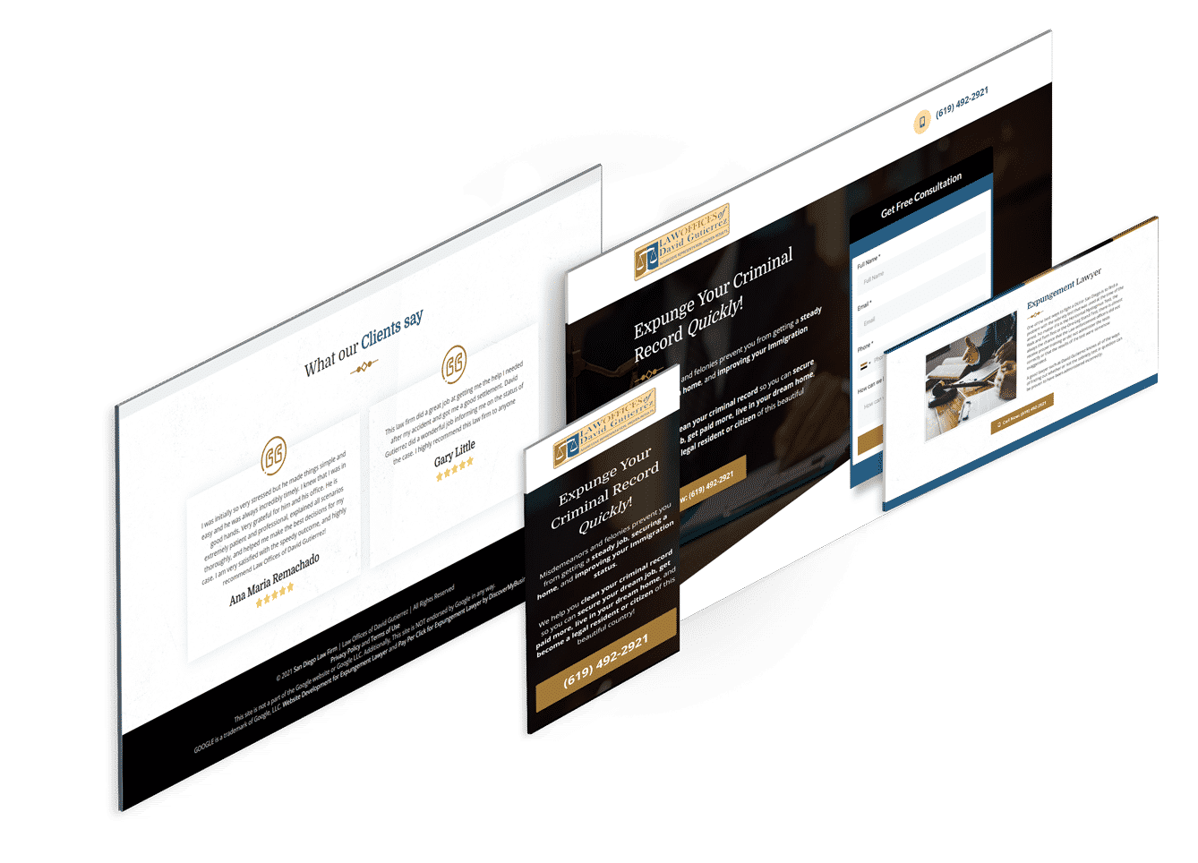 Landing Page Design for Banruptcy Attorney (3)